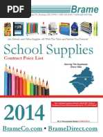 Download Brames 2014-2015 School Supplies Contract Price List by Brame School Products SN132850603 doc pdf