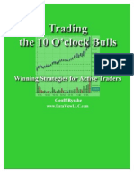 Trading the 10 Oclock Bulls