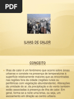 ilhas de calor - apresentação