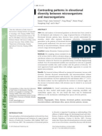 Contrasting patterns in elevational diversity between microorganisms and macroorganisms