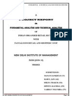 Fundamental and Technical Analysis On Retail Sector