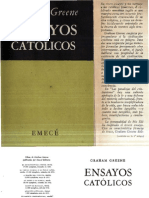 Greene,Graham - Ensayos Catolicos 1955