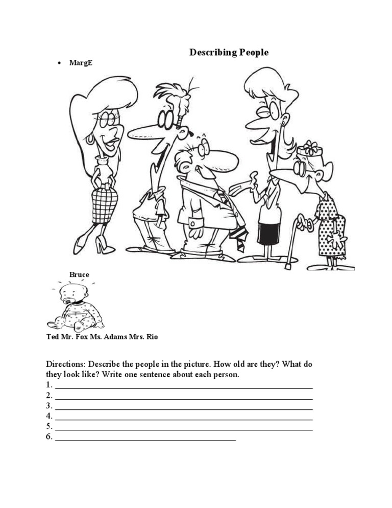 Describing People | PDF