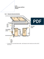 Solar Heater Lab Notes - Thermal Energy Lesson