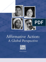 Affirmative Action Global Perspective