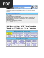 Watch On DVD Player, TV, or Computer: Key Concepts