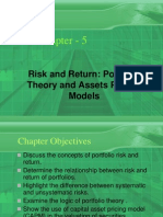 Chapter - 5: Risk and Return: Portfolio Theory and Assets Pricing Models