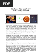 Download The Role of Orion and 19 April in the Coming Devastation by Jeremy James SN13288128 doc pdf