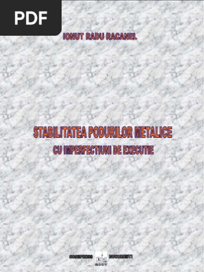 Stabilitatea Podurilor Metalice Cu Imperfectiuni de Executie | PDF