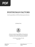 Posthuman Factors