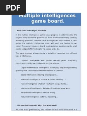 MI Game Board