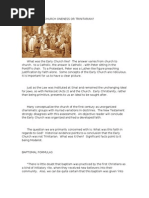 Was the Early Church Oneness or Trinitarian?