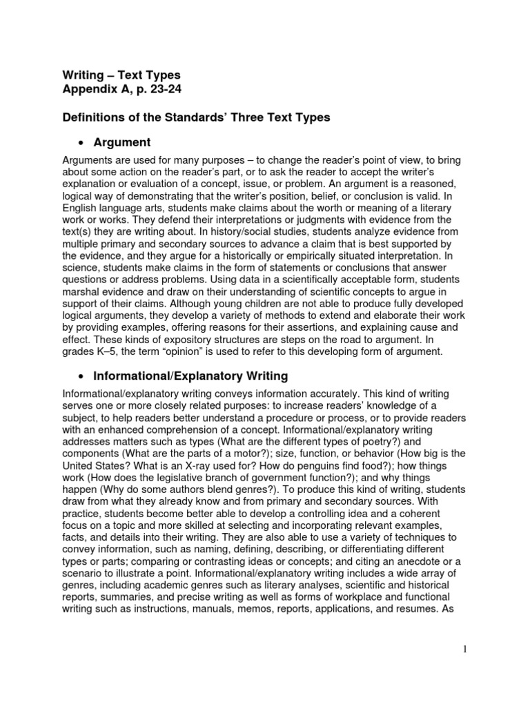 7 Writing 3 Text Types PDF | PDF