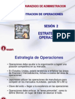 Sesión 2 - Estrategia de Operaciones - CLASE