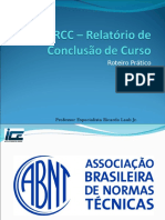 ICE 2012 2 Aula Construção RCC Projeto e RCCII