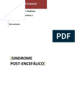 Sindrome Postencefalico