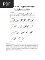 Calligraphy Guide Sheet | PDF | Stationery | Printing