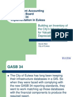 Government Accounting Standards Board Statement 34 Implementation in Euless