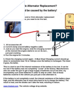 Multiple Alternator Replacement? It Could Be Caused by The Battery!