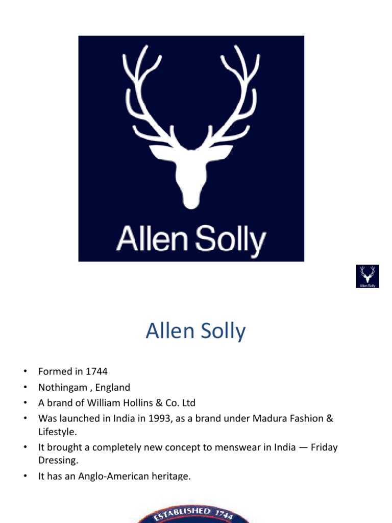Allen Solly | PDF | Suit (Clothing) | Clothing