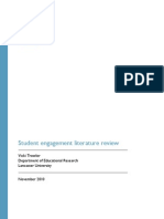 Student Engagement Literature Review