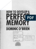 How to Develop a Perfect Memory - Dominic OBrien