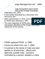 Foreign Exchange Management Act 2000
