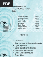 IT Act 2000 - PPT