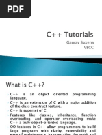 C++ Tutorials