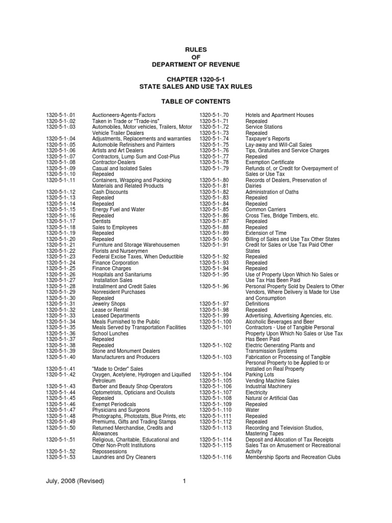 TN Department of Revenue Sales and Use Tax Rules PDF PDF Use Tax