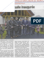 La Nouvelle Salle Inaugurée