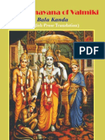 Ramayana of Valmiki - V1 - BalaKanda