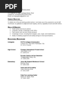 Download curriculum vitae by Kevin King Guiyangco SN132973339 doc pdf