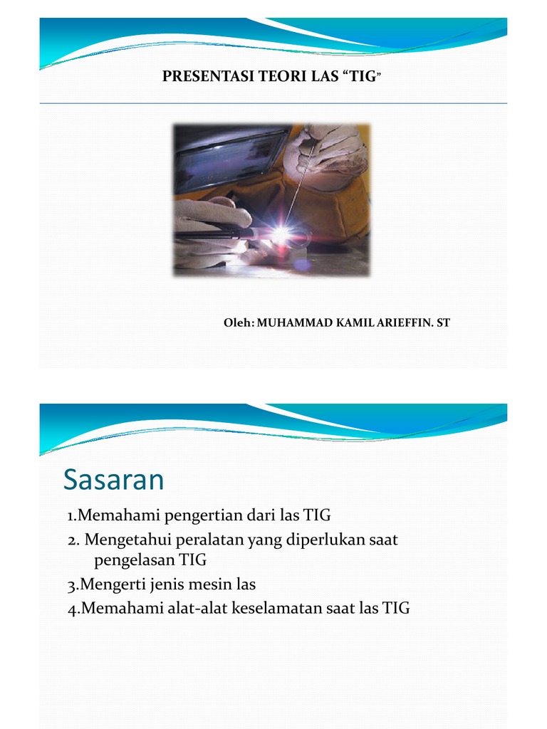 Teori Las TIG pdf Teori Las TIG pdf