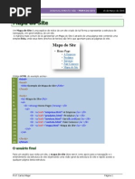 Mapa Do Site - Considerações no desenvolvimento