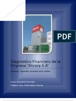 Diagnostico Financiero Ana Huaman Economia Unp