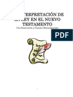 Interpretación de La Ley en El Nuevo Testamento