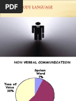 Download Body Language Power Point Presentation by KSubramanyam SN13299233 doc pdf