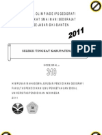 Soal Olimpiade Geografi