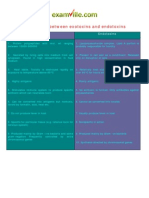 Exotoxins and Endotoxins