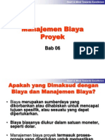 Bab06 - Manajemen Biaya Proyek