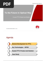 (Presentation) Huawei FTTX Product and Solution