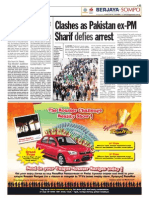 Thesun 2009-03-16 Page11 Clashes As Pakistan Ex-Pm Sharif Defies Arrest