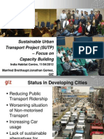 Sustainable Urban Transport Project