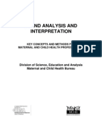 Trend Analysis and Interpretation - Rosenberg