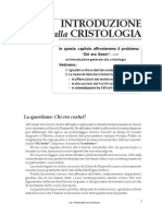 0. INTRODUZIONE CRISTOLOGIA