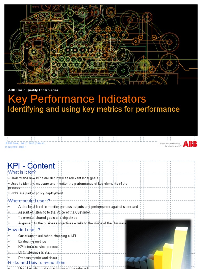 Abb Kpi | PDF | Performance Indicator | Goal