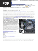 Download How to Adjust Rough Idle and Camshaft Timing on VW and Audi TDI Pumpe Duse Engine by ALP1981 SN133021938 doc pdf