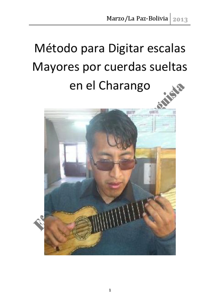 Metodo Basico para Charango (Para Principiantes) | PDF | Escala