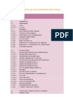 Plan de Cuentas de Una Empresa Industrial